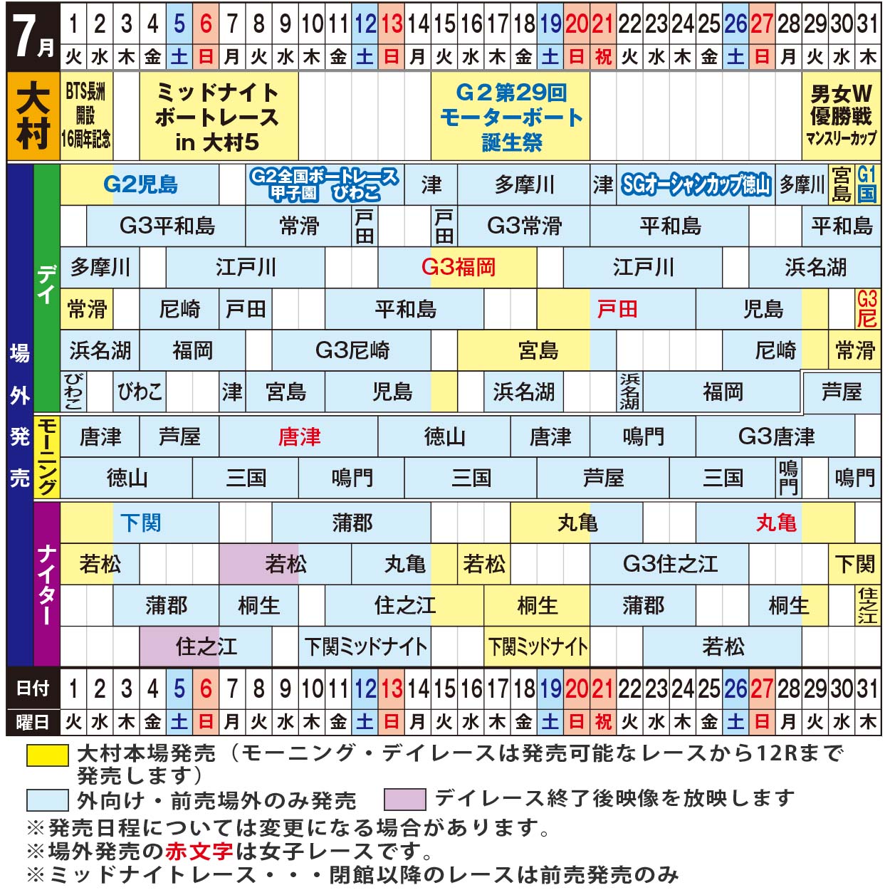 発売日程