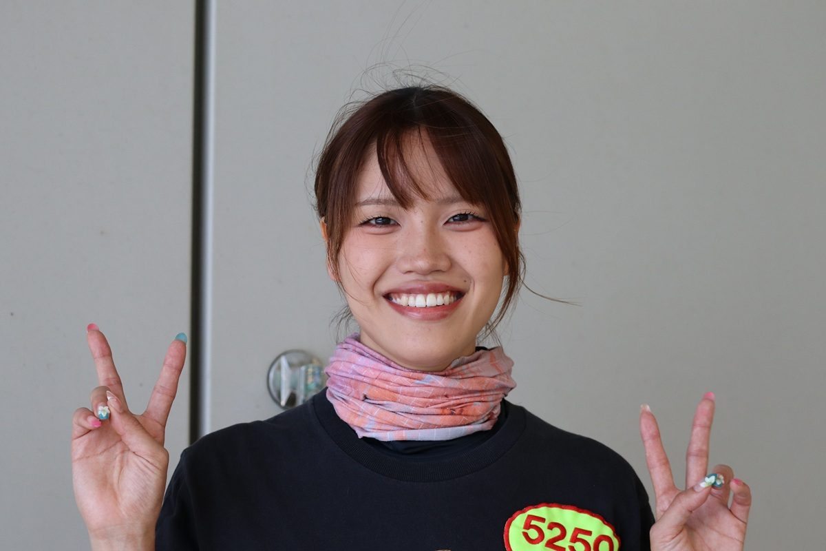 嶋田有里が予選突破へ意欲を燃やす