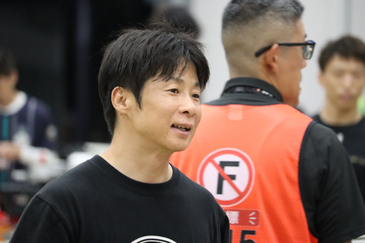 國弘翔平「伸びを生かしたレースを」と笑顔