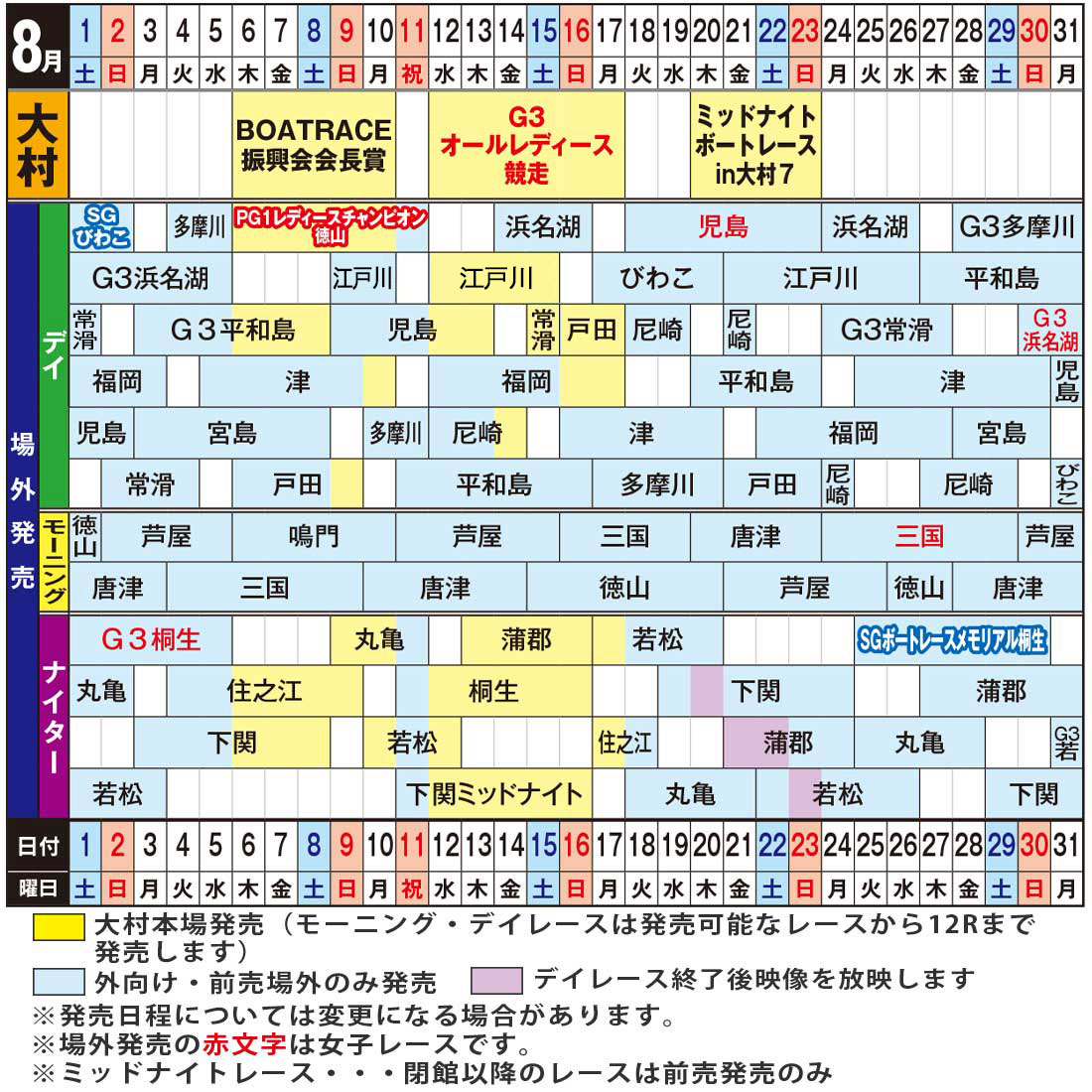 発売日程