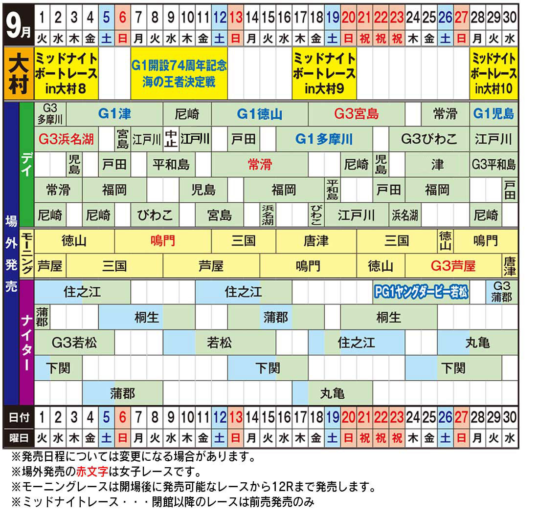 発売日程